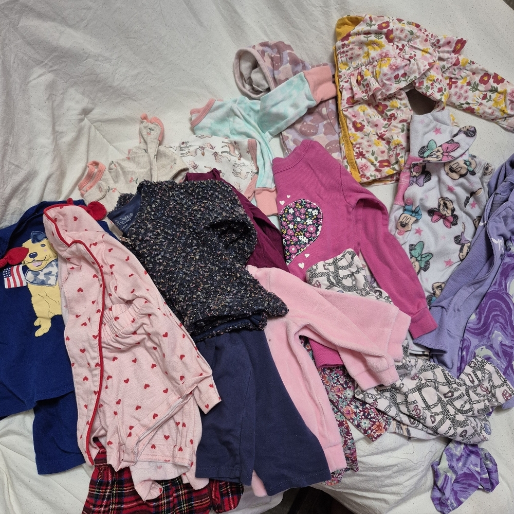 Baby GIRL Clothing Bundle Sizes From 3months - 2T/4T